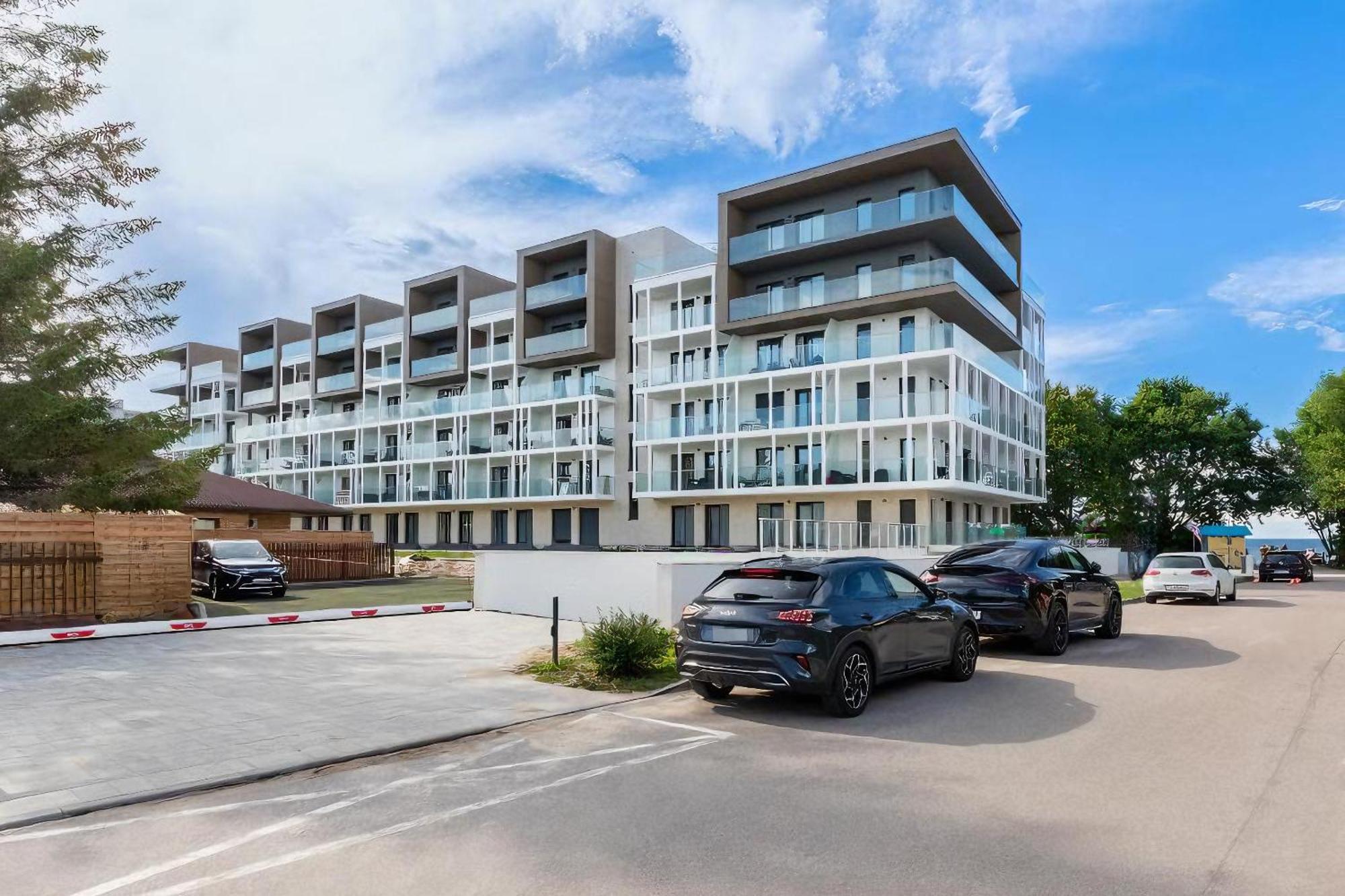 Apartament 018 Tuz Przy Plazy Z Tarasem I Parkingiem Perlowa Przystan Сянозеты Экстерьер фото
